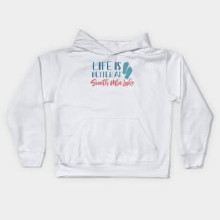 Life is Better at Smith Mountain Lake Kids Hoodie